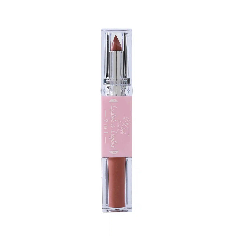 Prolux Cosmetics 2-in-1 Lipstick and Lip Gloss Combo