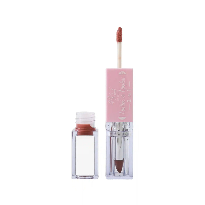 Prolux Cosmetics 2-in-1 Lipstick and Lip Gloss Combo