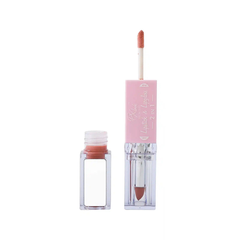 Prolux Cosmetics 2-in-1 Lipstick and Lip Gloss Combo