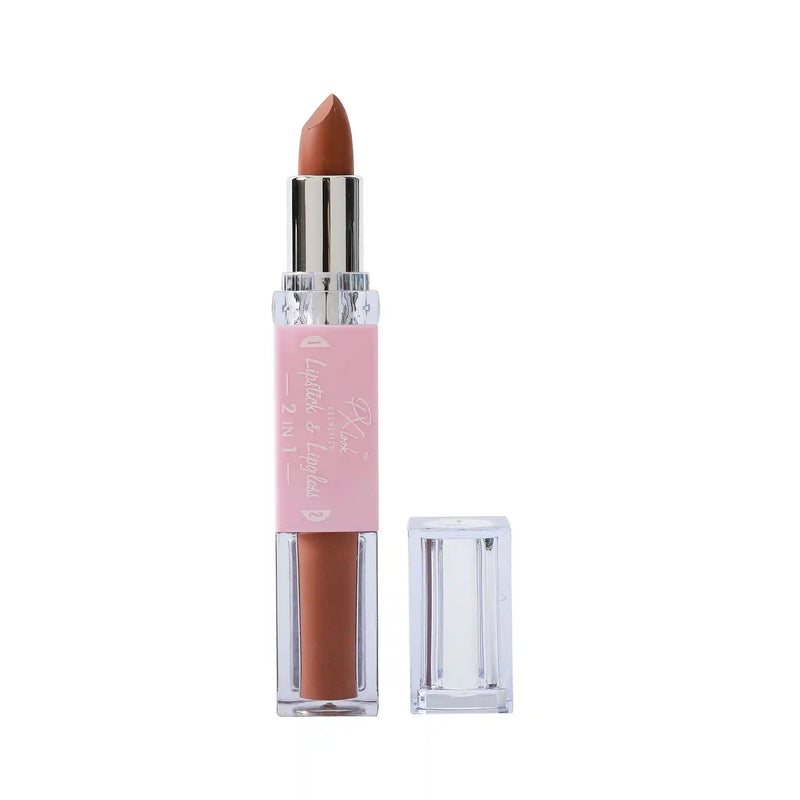Prolux Cosmetics 2-in-1 Lipstick and Lip Gloss Combo