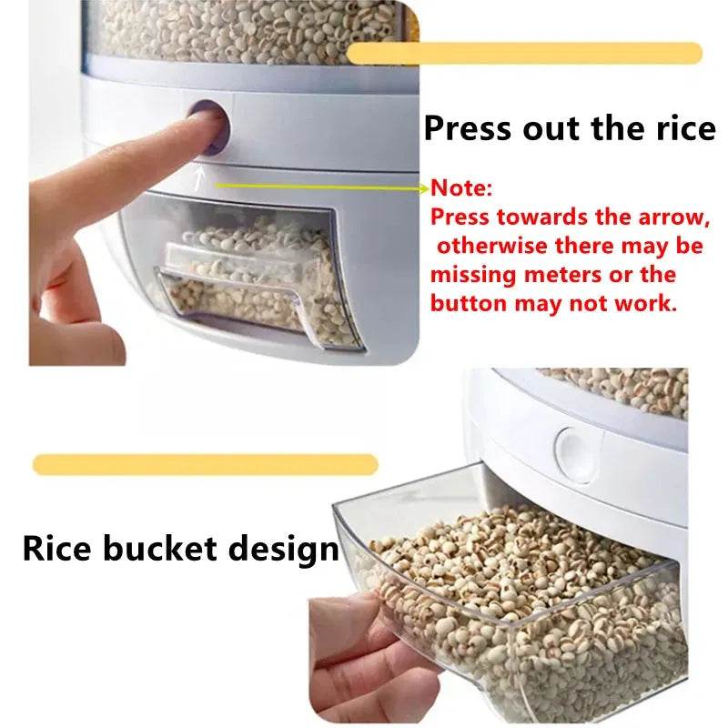 SmartPursue™ 360° Rotatable Grain Dispenser Grain Dispenser