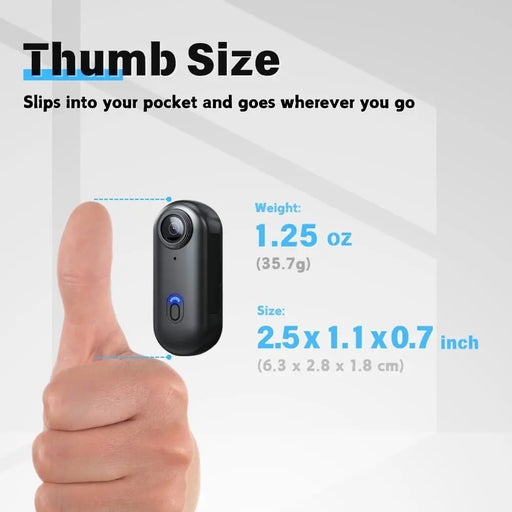 SmartPursue™ 4K Mini Vlog Camera with WiFi Mini Camera