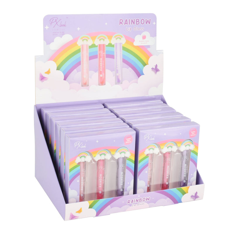 Prolux Cosmetics PxLook Rainbow Lip Gloss Set Lip Gloss