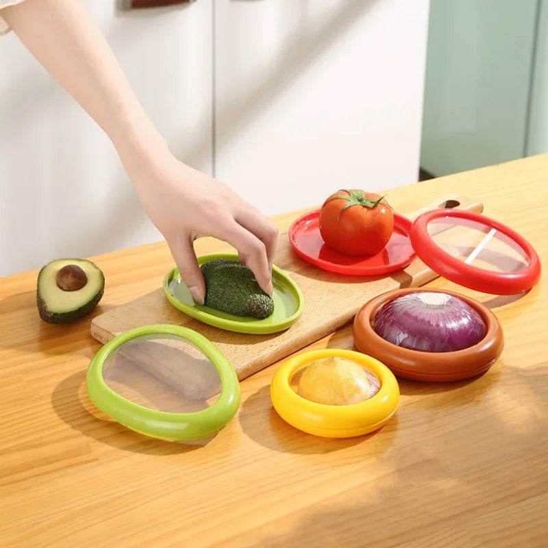 SmartPursue™ Silicone Fruit and Vegetable Fresh-Keeping Box Food Storage