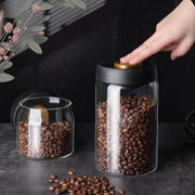 SmartPursue™ Vacuum Sealed Jug Coffee Beans Airtight Canister Kitchen Utensils