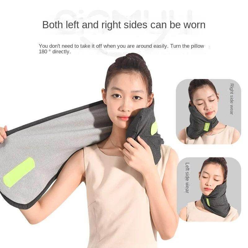 SmartPursue™ Memory Foam Travel Pillow for Sleeping Neck Pillows