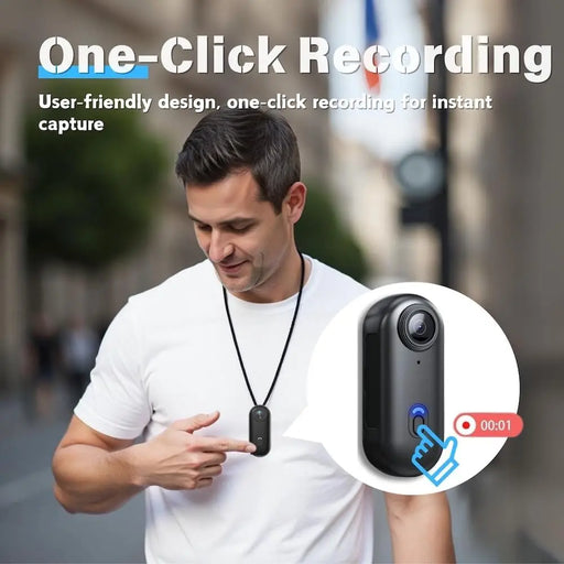 SmartPursue™ 4K Mini Vlog Camera with WiFi Mini Camera