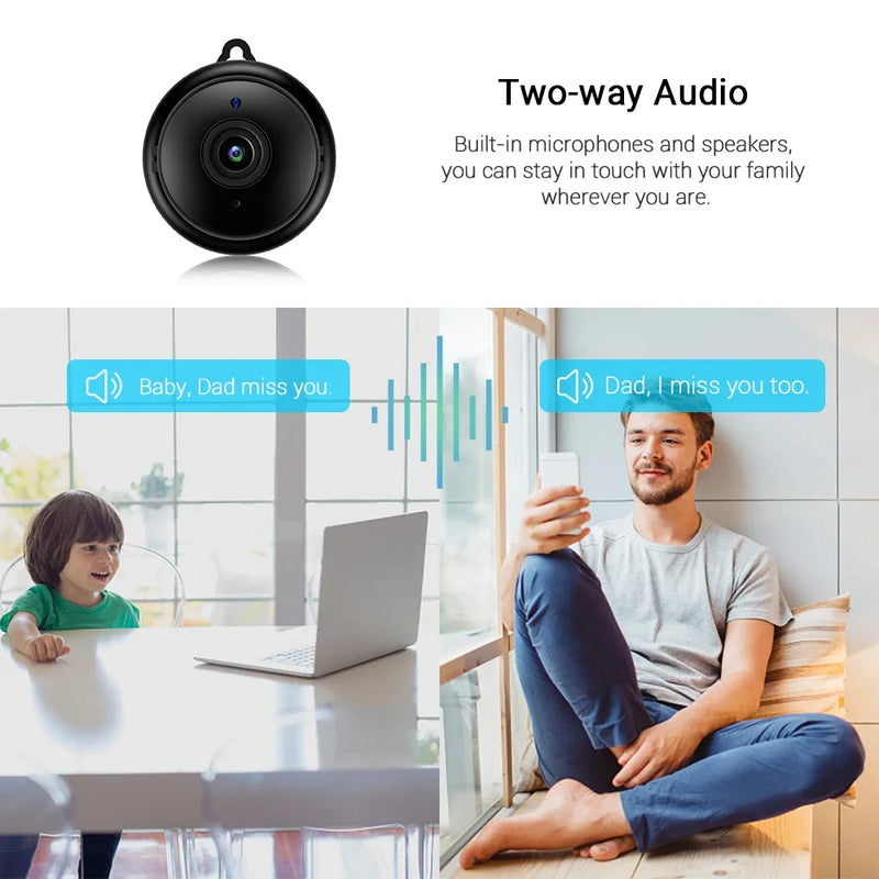 SmartPursue™ Mini WiFi Indoor Security Camera Mini Camera