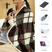 SmartPursue™ USB Electric Heated CozyGlow Heated Wrap Wearable Heated Blanket