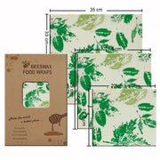 SmartPursue™ Eco-Friendly Reusable Food Wraps beeswax food wraps
