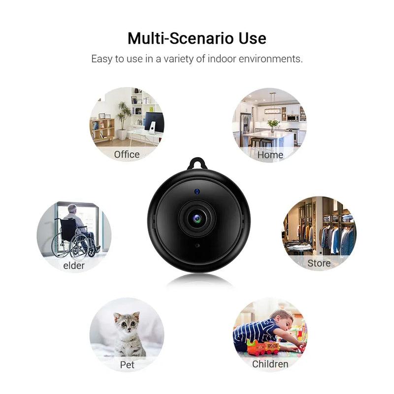 SmartPursue™ Mini WiFi Indoor Security Camera Mini Camera