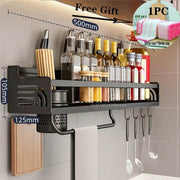 SmartPursue™ Wall-Mounted Kitchen Spice Rack Organizer spice organizer