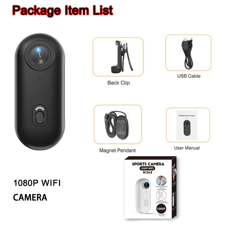 SmartPursue™ 4K Mini Vlog Camera with WiFi Mini Camera