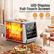 SmartPursue™ Stainless Steel Smart Digital Toaster Toaster