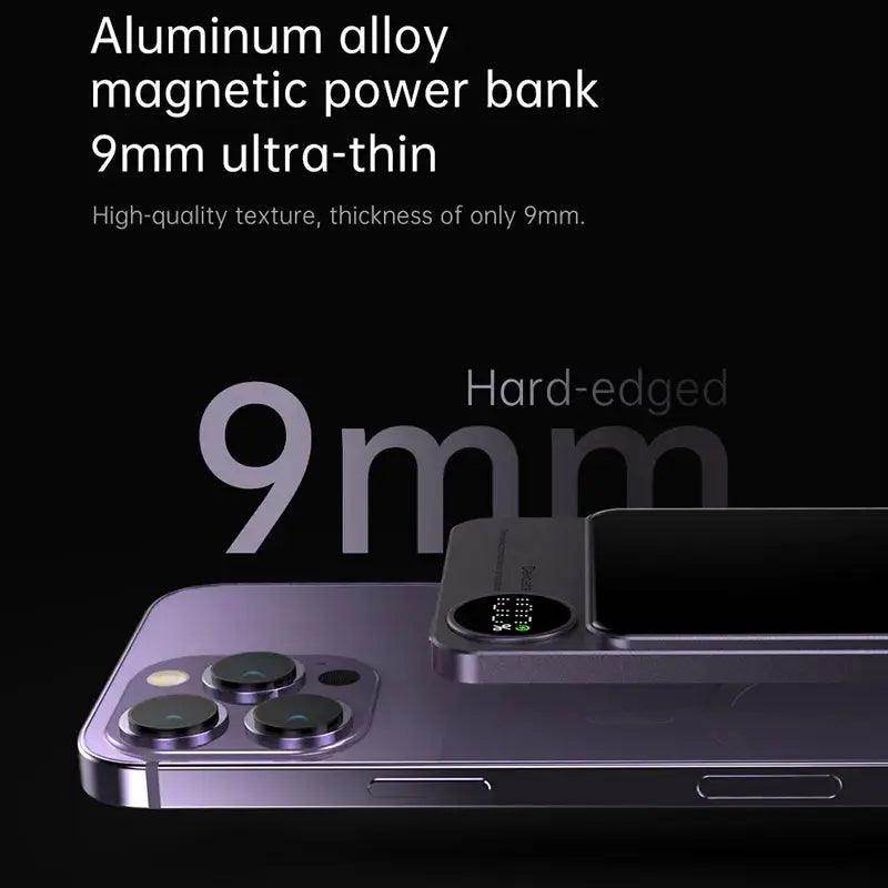 SmartPursue™ PowerHub ChargeMate wireless charger MagSafe Power Bank for iphone wireless power bank