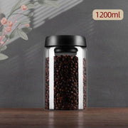 SmartPursue™ Vacuum Sealed Jug Coffee Beans Airtight Canister Kitchen Utensils
