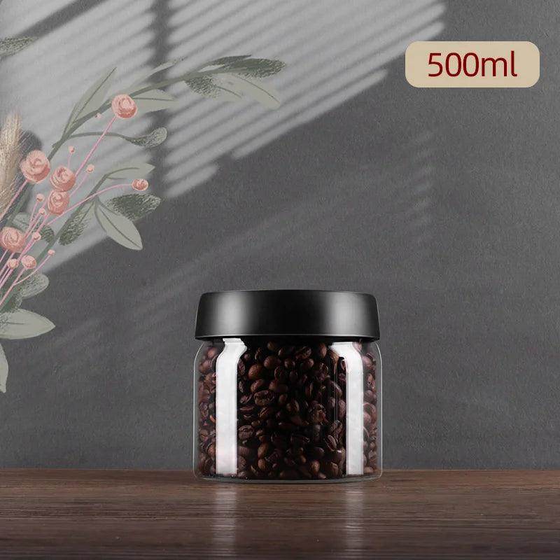 SmartPursue™ Vacuum Sealed Jug Coffee Beans Airtight Canister Kitchen Utensils