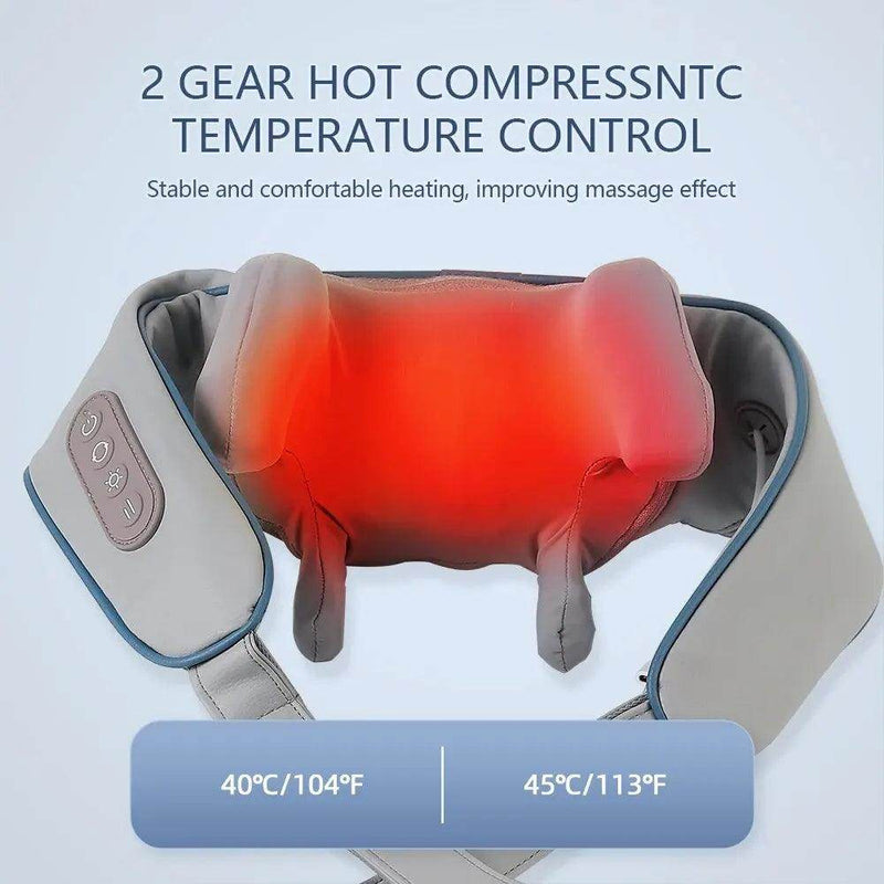 SmartPursue™ Wireless Neck and Back Massager Massagers
