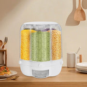 SmartPursue™ 6-Grid Rotating Food Dispenser Food Dispensers