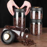SmartPursue™ Vacuum Sealed Jug Coffee Beans Airtight Canister Kitchen Utensils