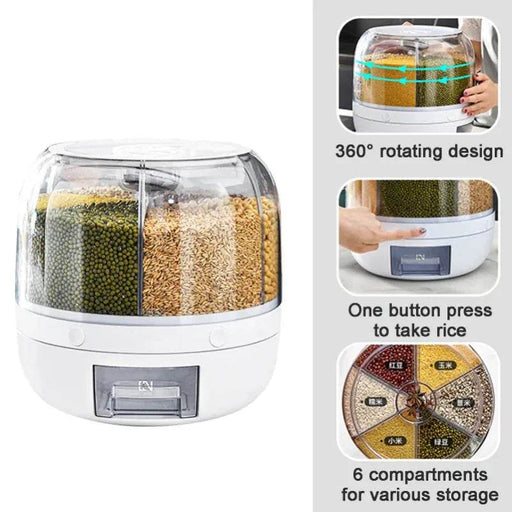 SmartPursue™ 360° Rotatable Grain Dispenser Grain Dispenser