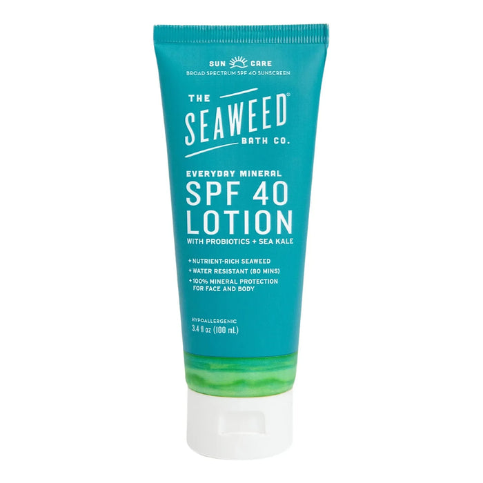 Cozy Farm - The Seaweed Bath Co. Everyday Mineral Sunscreen Spf 40 - 3.4 Fl Oz