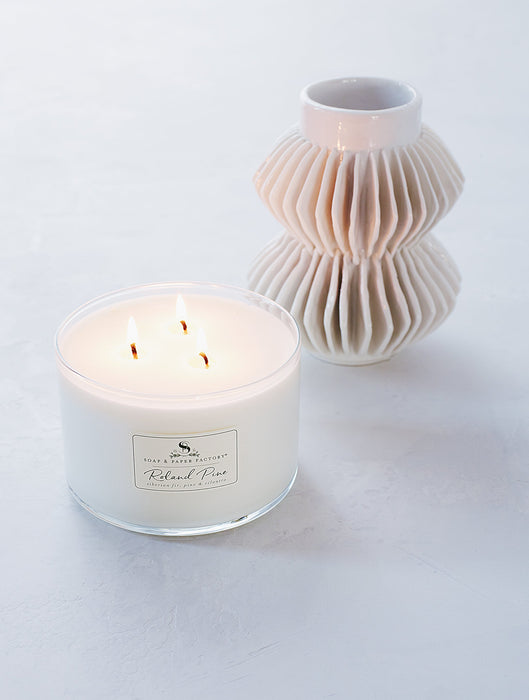 Roland Pine Three-Wick Candle