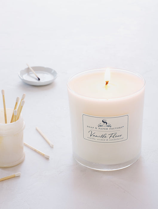 Vanilla Fleur Single-Wick Soy Candle