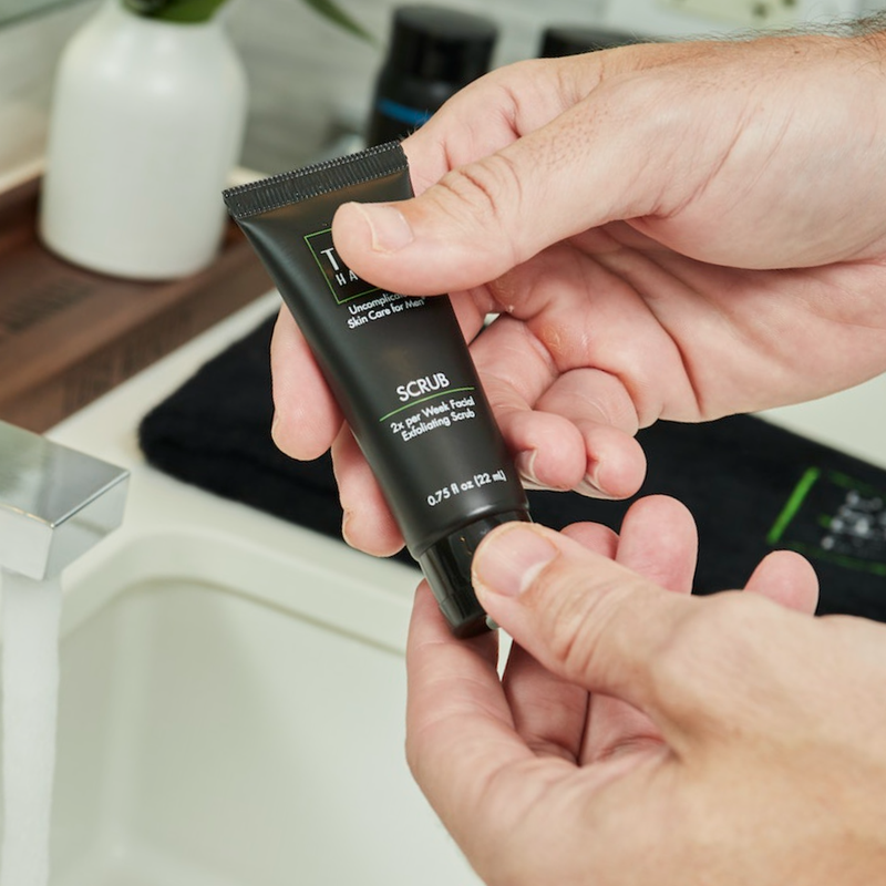 Tiege Hanley Exfoliating Scrub for Men Addon - Builder