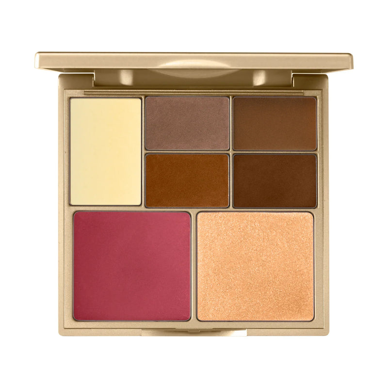 Nava Beauty Stila Cosmetics Sculpt & Glow All-In-One Contouring & Highlighting Palette White Smoke