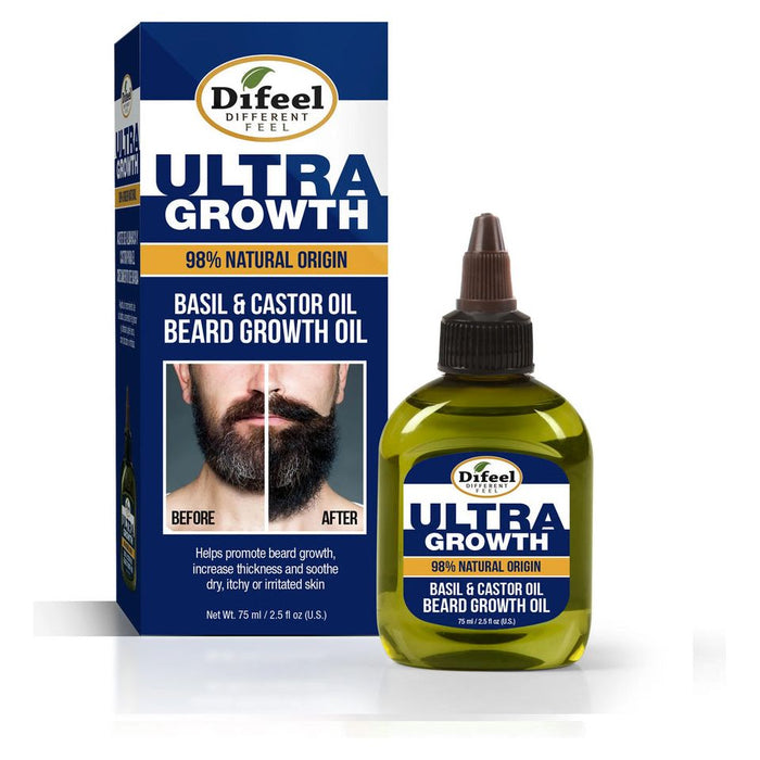 Difeel Ultra Growth Beard Oil 2.5 fl