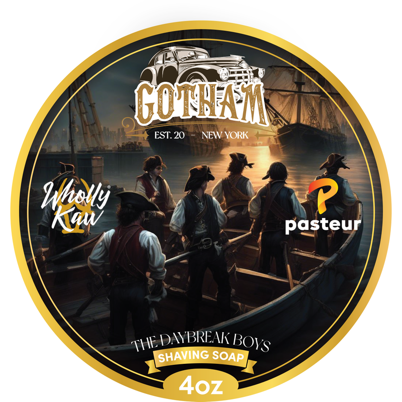 WhollyKaw Gotham x Wholly Kaw x Pasteur -  The Daybreak Boys Collection Shaving Set