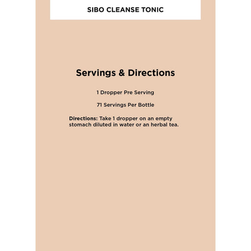 Zuma Nutrition - SIBO Cleanse Tonic (50ml)