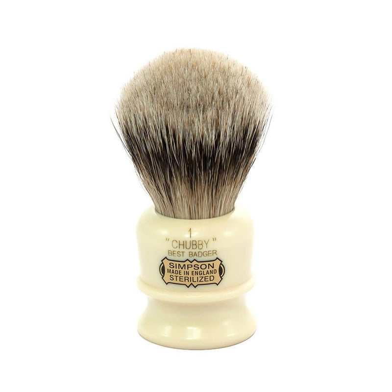Simpsons Chubby 1 Best Badger Shaving Brush