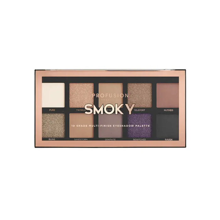 Profusion Cosmetics - Smoky 10 shade palette - 1oz