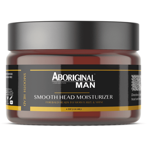 Aboriginal Man Smooth Head Moisturizer