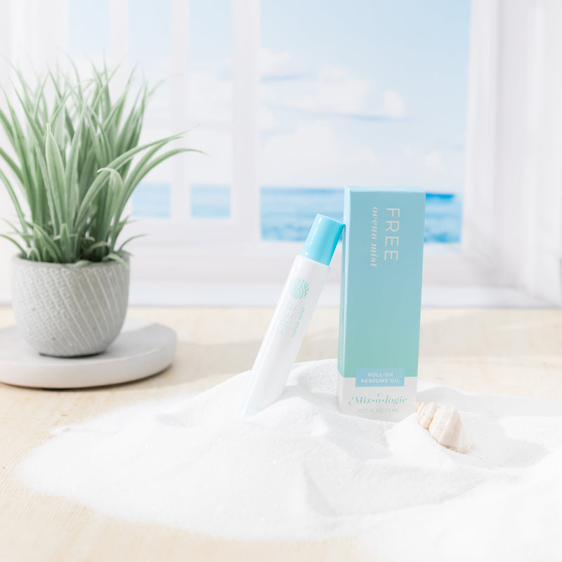 MIXOLOGIE Free (Ocean Mist) | Rollerball Perfume Oil Roll-On Women's Single