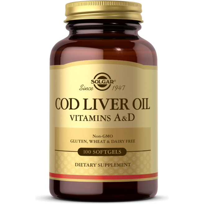 SOLGAR Solgar Norwegian Cod Liver Oil 250 Softgels - 5Oz Dietary Supplements