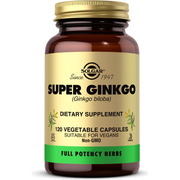 SOLGAR Solgar Super Ginkgo -- 120 Vegetable Capsules / 5 Oz Dietary Supplements