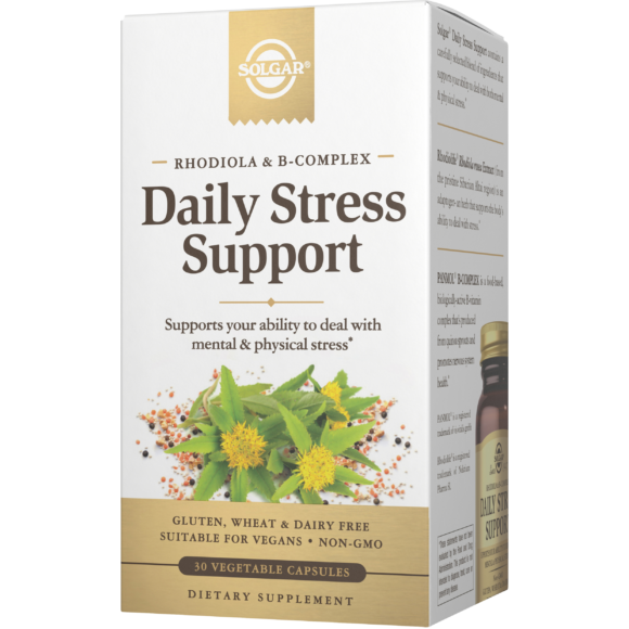 SOLGAR Solgar Daily Stress Support 30 Capsules - 5 Oz Stress Support Supplement
