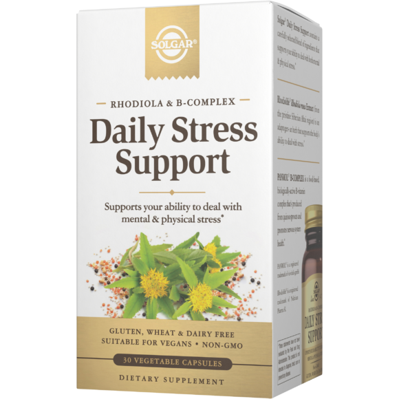 Solgar Daily Stress Support 30 Capsules - 5 Oz