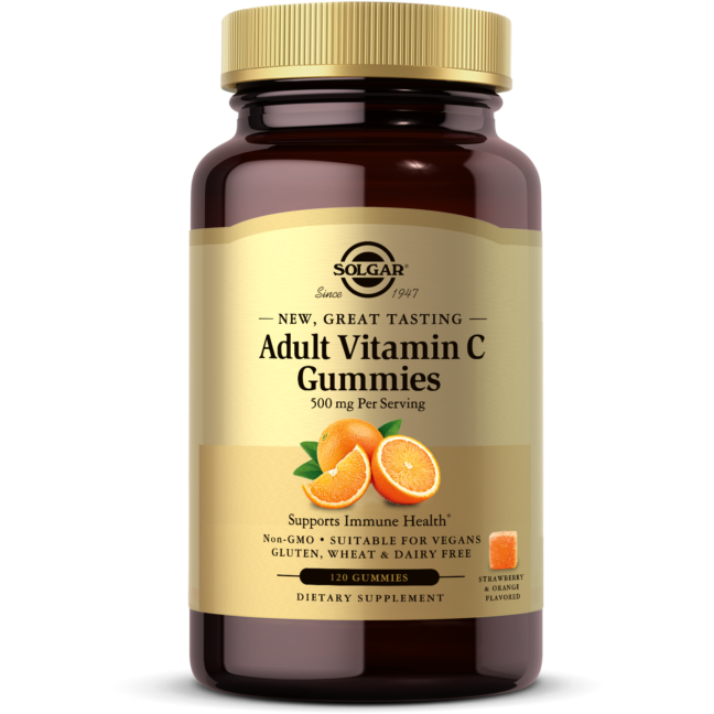 Solgar Adult Vitamin C Gummies 120 Gummies - 5 Oz