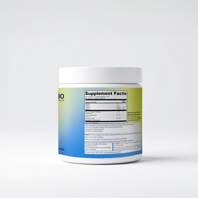 Sparkle Wellness Skin Boost Plus Marine Dietary Supplement