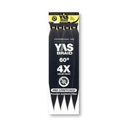 Mill's Beauty Supply Yas Braid 4X PreStretched Braiding Hair - 60" Braids