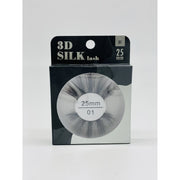 Mill's Beauty Supply Silver Miz Lash 3D Mink Silk False Eyelashes