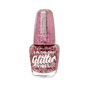 Mill's Beauty Supply L.A. Colors Glitter Vibes Nail Polish, 1pc Nail Products