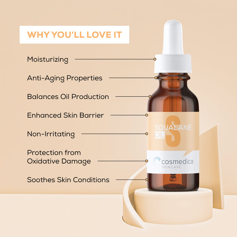Cosmedica Skincare Squalane Oil Moisturizers