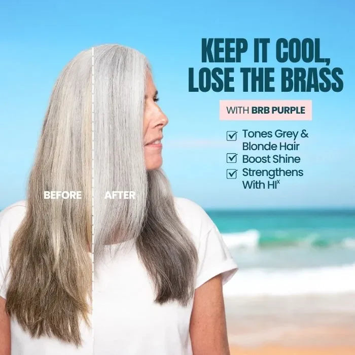 The Beachwaver Co. BRB Blonde Purple Conditioner Shampoo and Conditioner