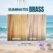 The Beachwaver Co. BRB Blonde Purple Shampoo Shampoo and Conditioner
