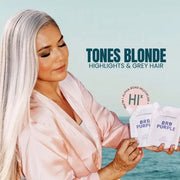 The Beachwaver Co. BRB Blonde Purple Conditioner Shampoo and Conditioner